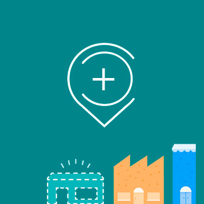 Adicione um lugar no mapa do Commendo