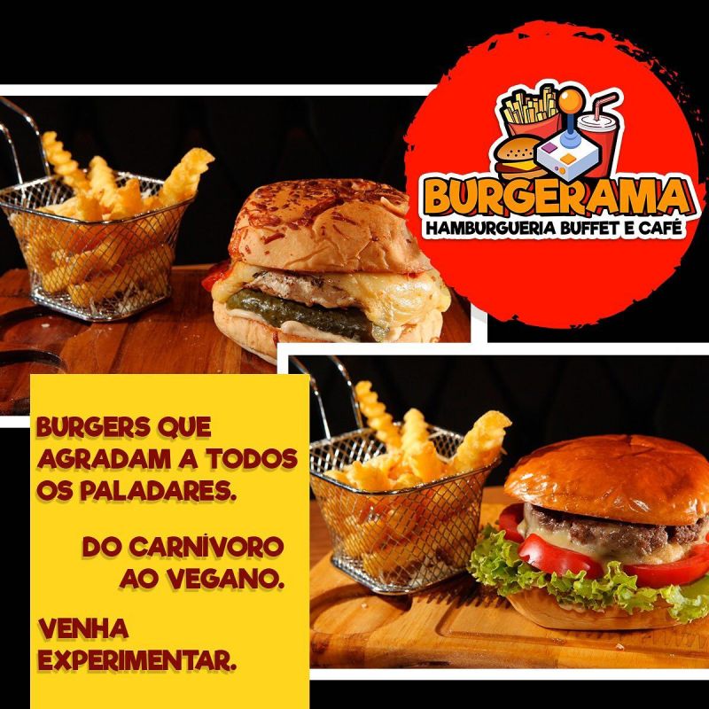 Burgerama - Hamburgueria, Buffet e Café