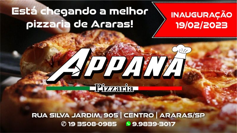 Pappa Pizza em Araras, SP, Pizzarias