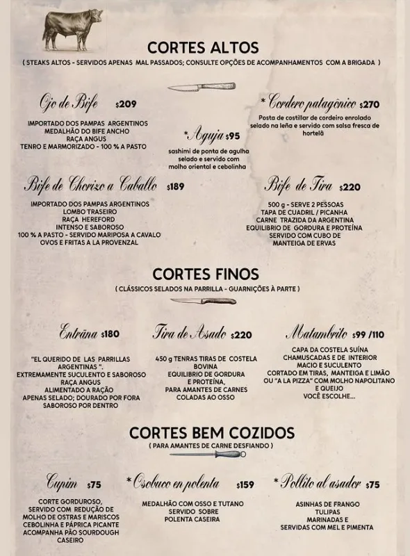 Cardápio de Grindhouse Braserito, Santi — página 2
