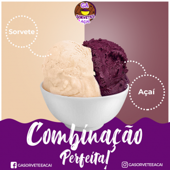Foto GA Sorvetes e Açaí