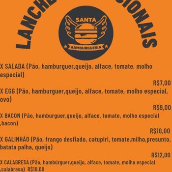 Foto Santa Hamburgueria