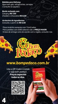 Foto Pizzaria Bom Pedaço