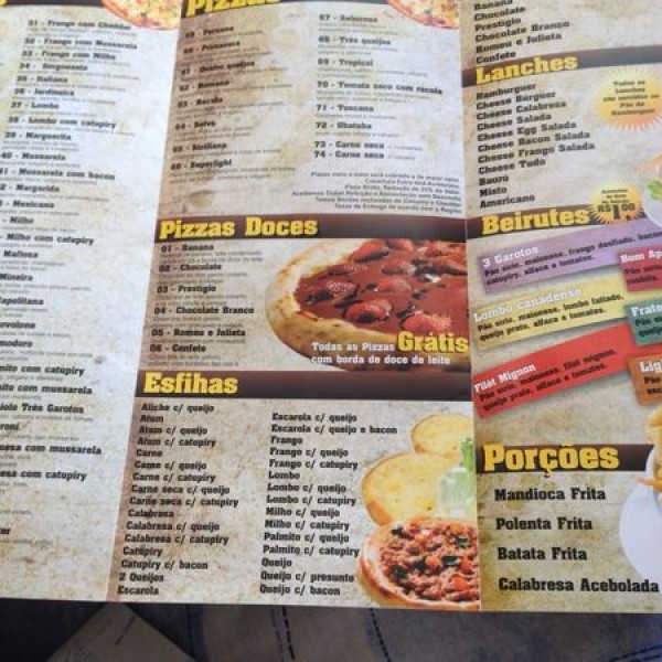 Foto 3 Garotos Pizzaria e Esfiharia