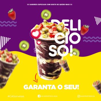 Foto GA Sorvetes e Açaí