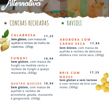 Foto Alternativa - Massas Sem Glúten