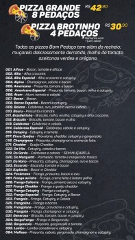 Foto Pizzaria Bom Pedaço