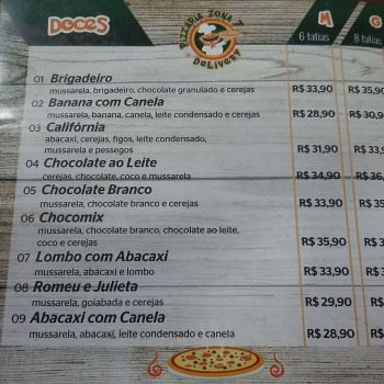 Foto Pizzaria Zona 7