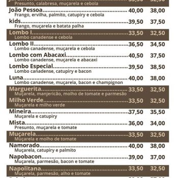 Foto Pizzaria Luna Poços