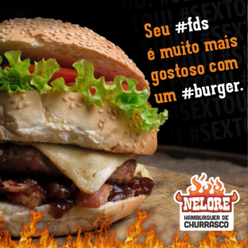 Foto Nelore Hambúrguer de Churrasco