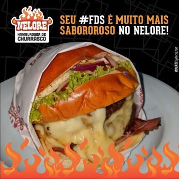 Foto Nelore Hambúrguer de Churrasco