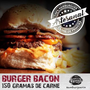 Foto Rústico Hamburgueria