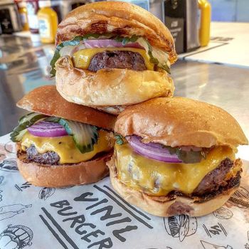 Foto Vinil Burger - Jardins